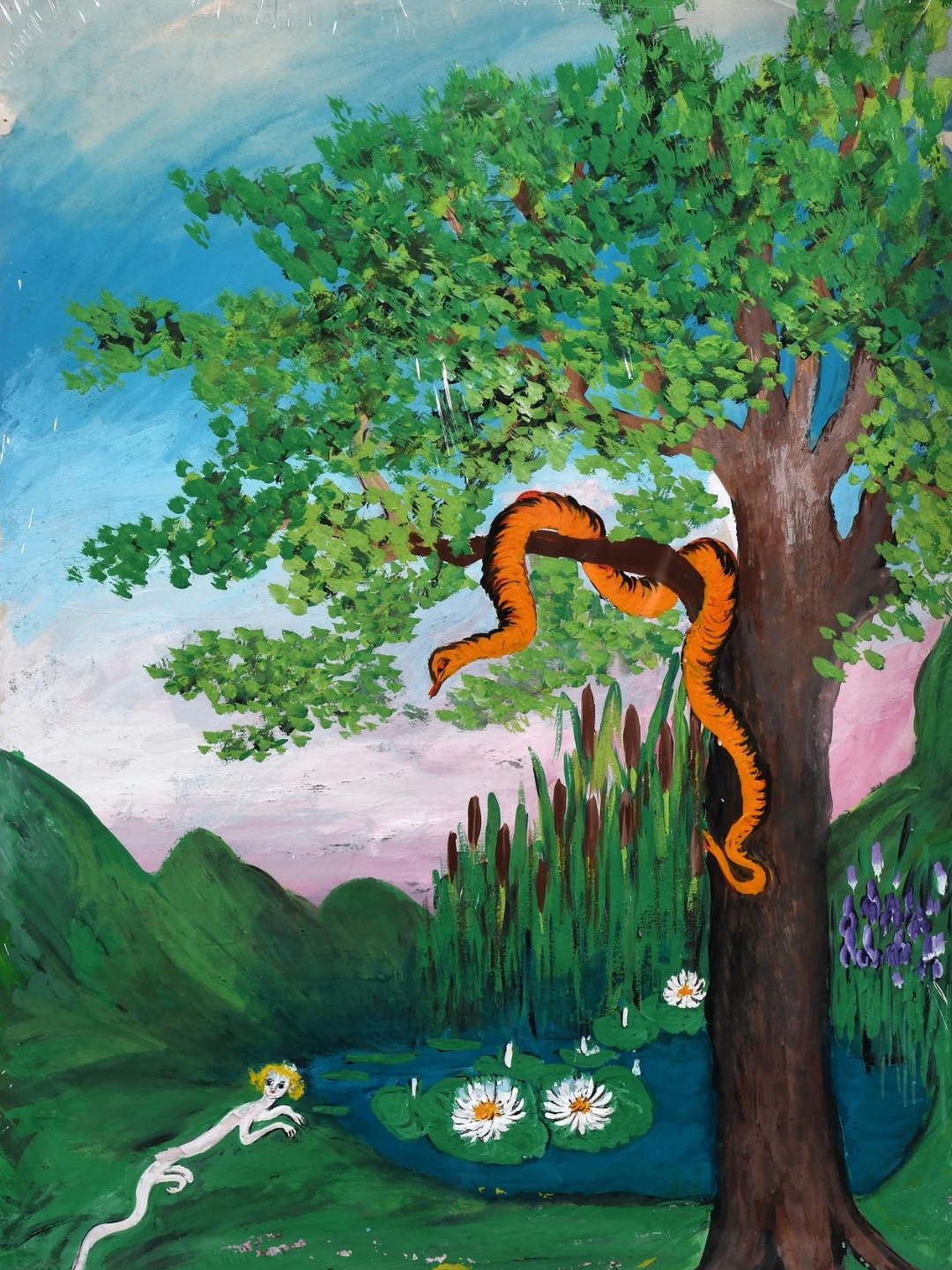 Snake and Creature - Marian Spore Bush