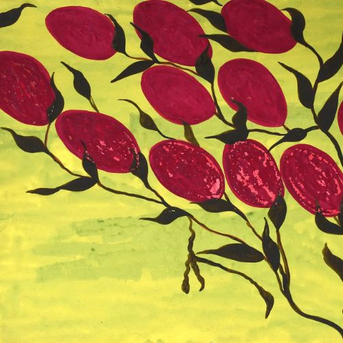 Marian Spore Bush - Small Fruit Paintings 